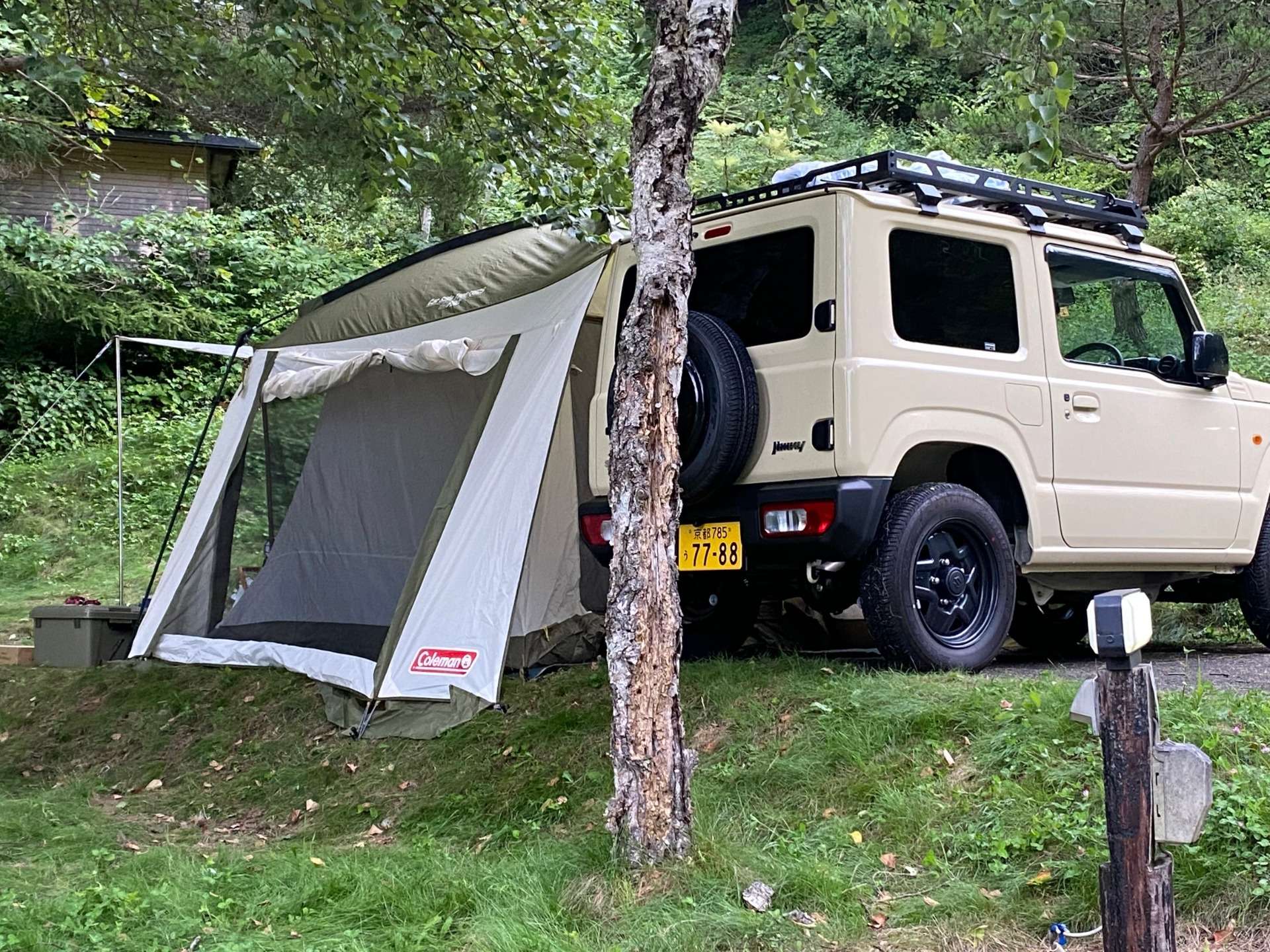 大雨の初キャンプ(*´Д`) 宇治にあるテニススクールのブログを公開しておりますのでご覧ください