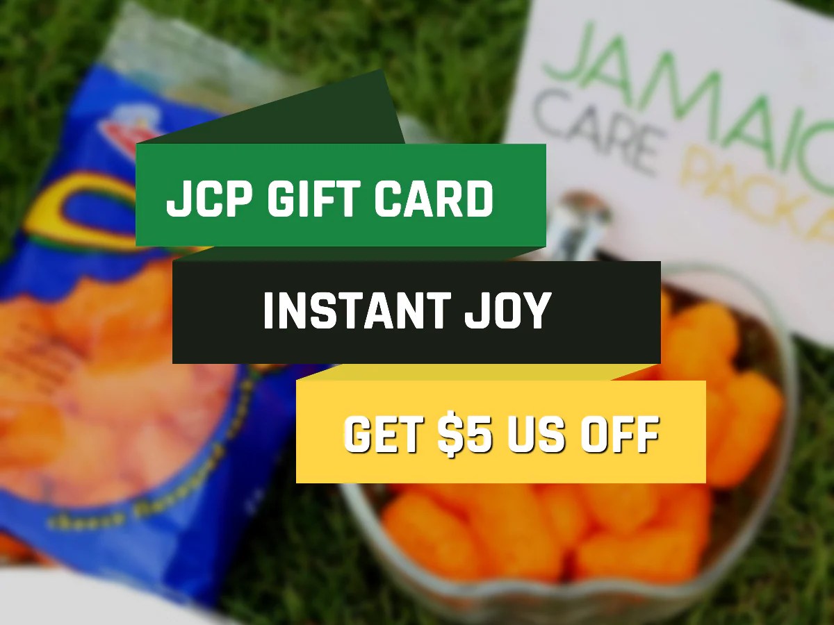 JCP Gift Card Jamaican Care Packages