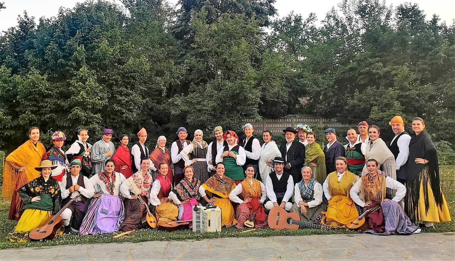 ALTO ARAGÓN. El grupo, en Rumanía.