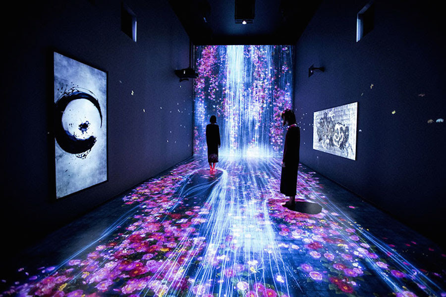 Installation Interactive immersive dans une galerie d’Art à Londres