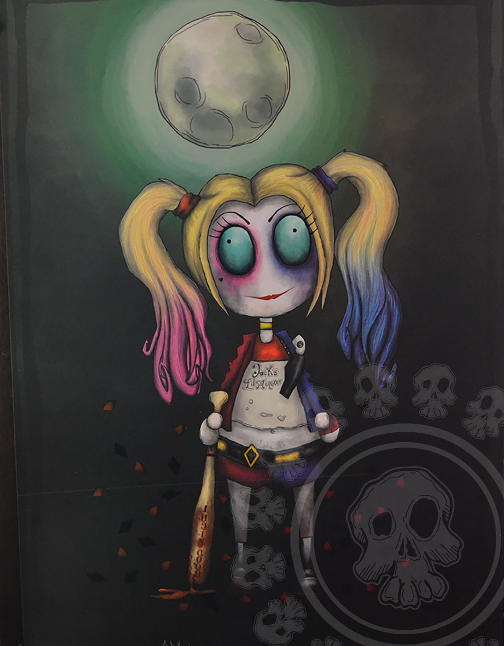 Harley Quinn Poster Jack Ampon