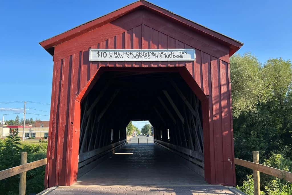 The Last Covered Bridge In Minnesota A Treasure in Zumbrota