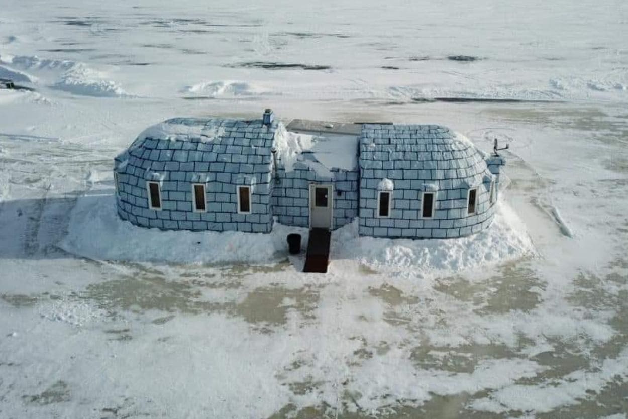 Minnesota's OnLake 'Igloo' Ice Bar is Back for 2024 Winter Fun!