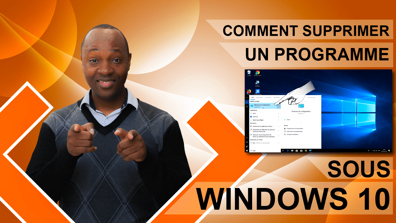 Comment supprimer un programmes sous Windows 10 Jackban