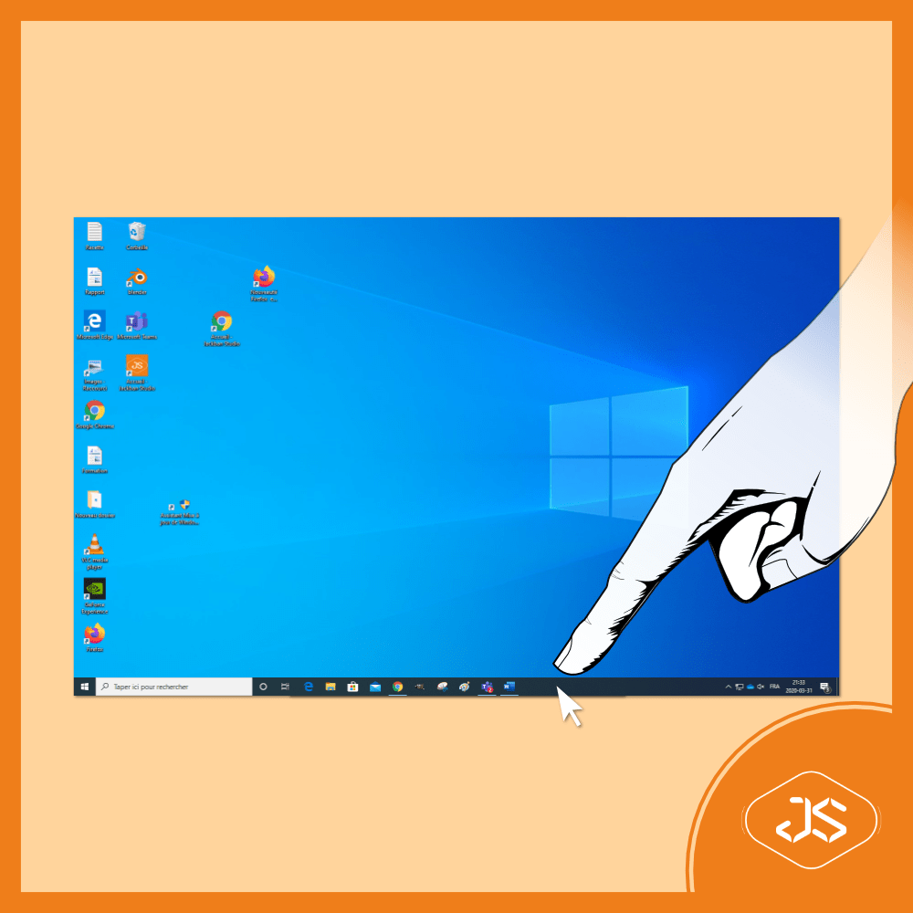 Comment déplacer la barre des tâches sous Windows 10 Jackban Studio