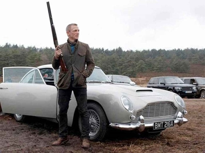 James Bond's Barbour Beacon Heritage Sports Jacket in Skyfall
