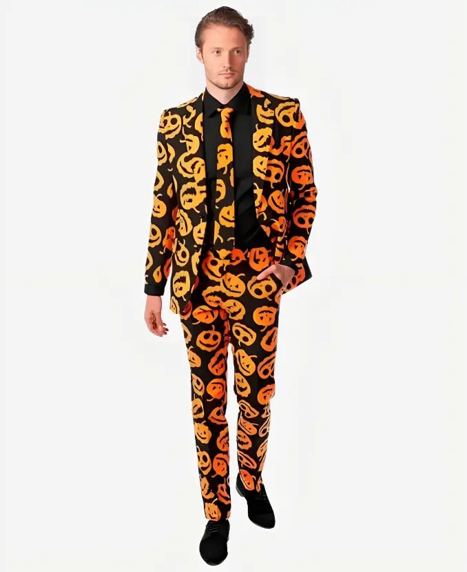 David S Pumpkins Halloween Costume Suit Jacket Era