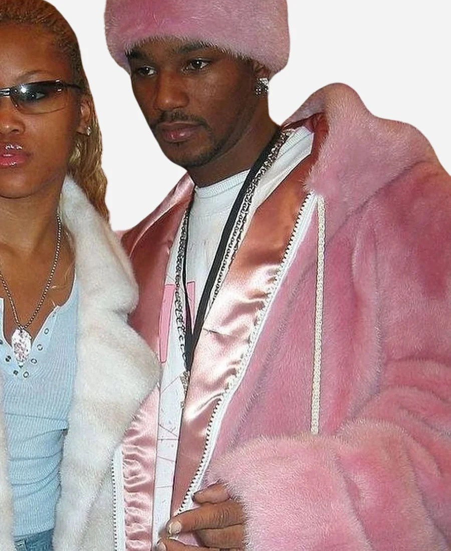 Camron Pink Fur Coat Camron Pink Coat Jacket Era