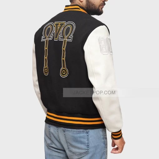 October's Very Own OVO Omega Varsity Jacket
