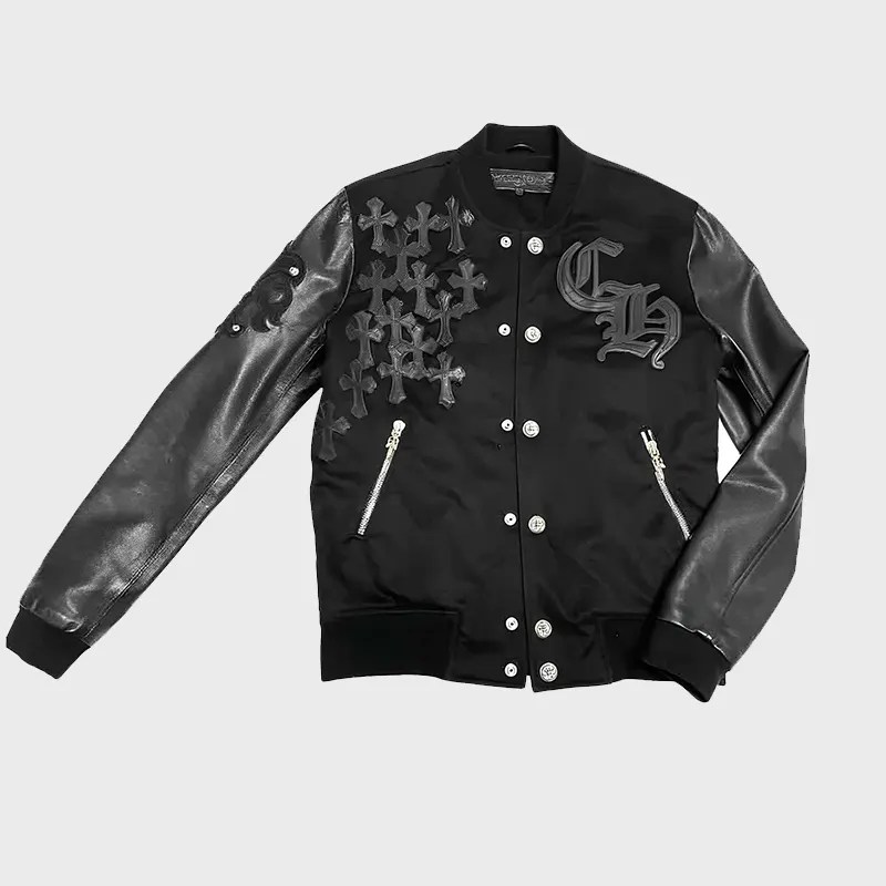 Chrome Hearts Leather Jacket