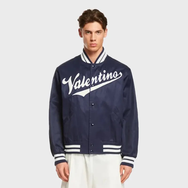Valentino Garavani Varsity Jacket Valentino Letterman Jacket