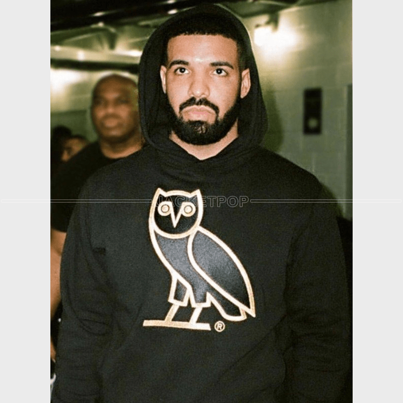 Drake Owl Hoodie Drake Owl Black & Green Hoodie