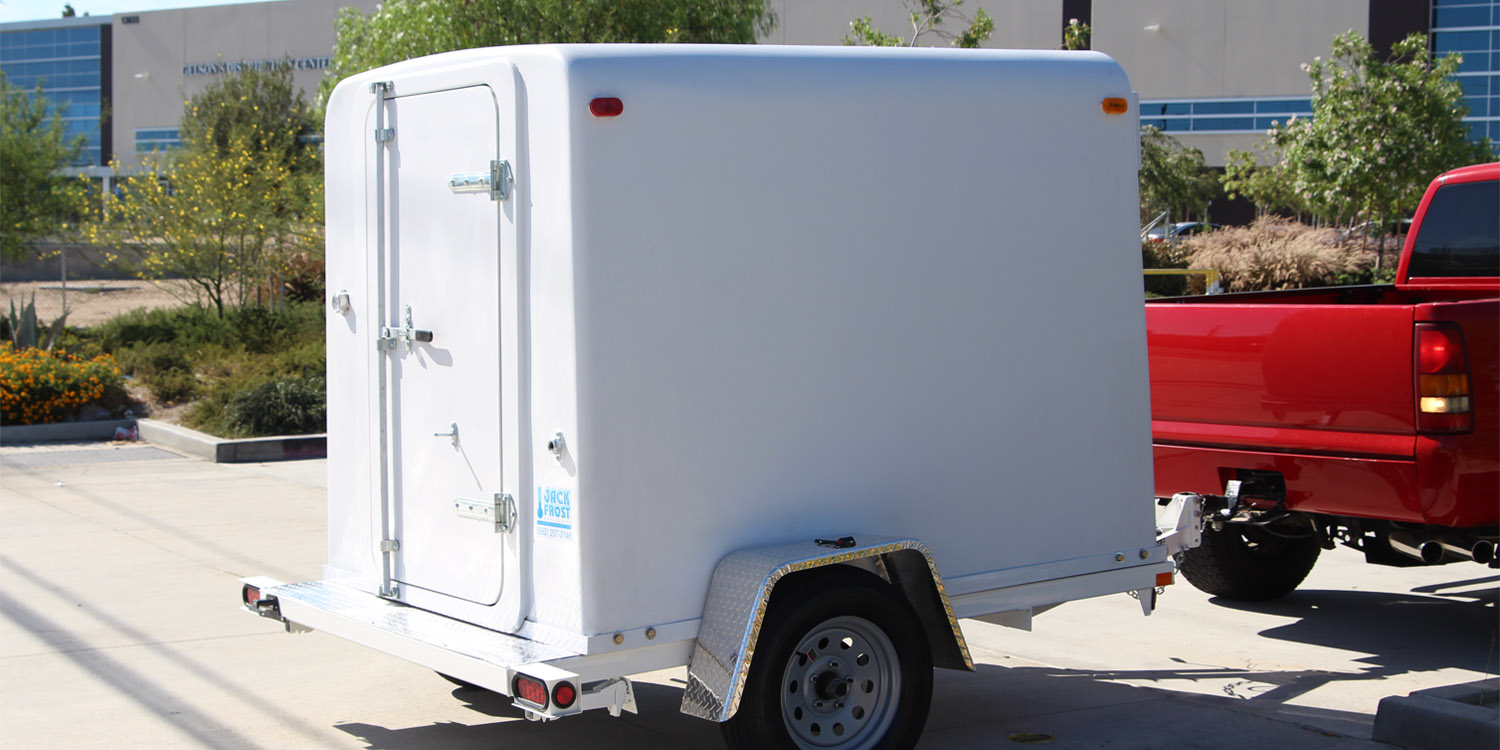 EZ Tow Freezer Reefer Trailer SelfContained Jack Frost Freezers