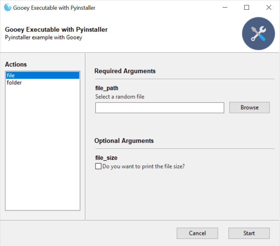 Jack McKew's Blog Making Executable GUIs with Python, Gooey & Pyinstaller