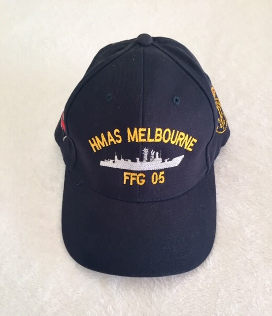HMAS Melbourne FFG 05 uniform Ball Cap RAN Uniforms, Navy Accessories