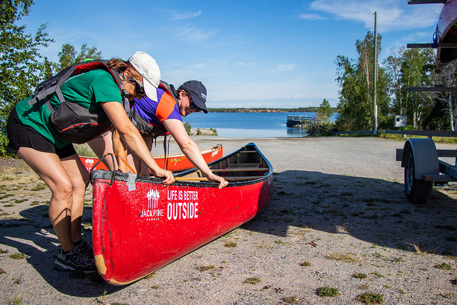 Intro to Lake Canoe Yellowknife Paddle Canada