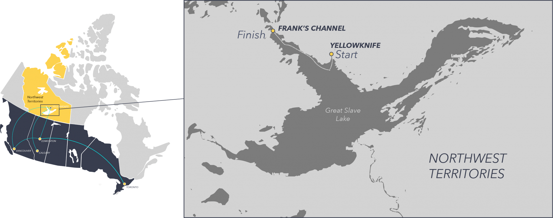 North Arm, Great Slave Lake Sea Kayak Adventures in Canada