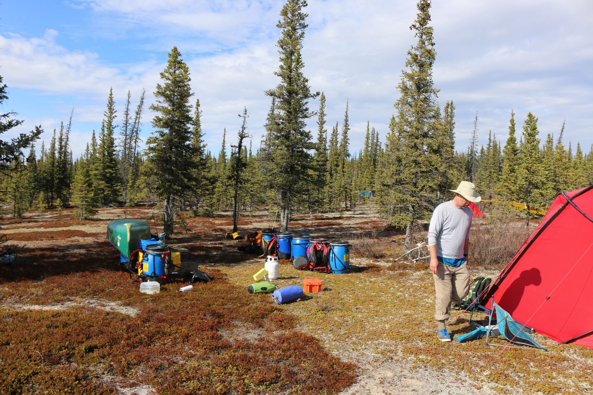 june lake opening day 2023 Taltson River Canoe Adventures Northwest Territories Canoe Trips