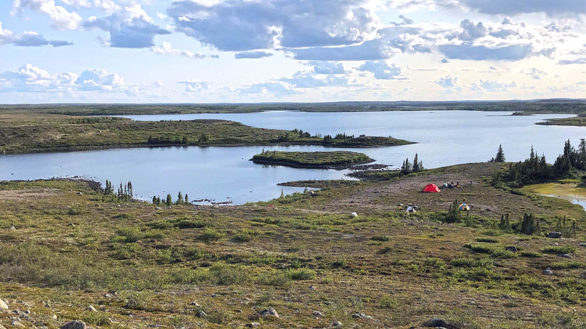 Elk River Canoe Adventure in Northern Canada Tundra Canoe Trips