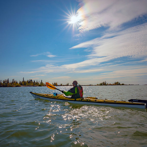 North Arm, Great Slave Lake Sea Kayak Adventures in Canada