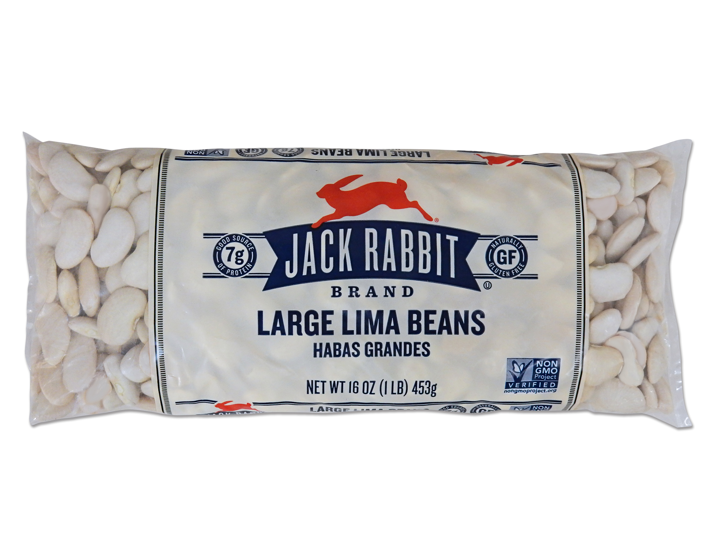 JR 1lb LL BirdsEye Jack Rabbit Beans