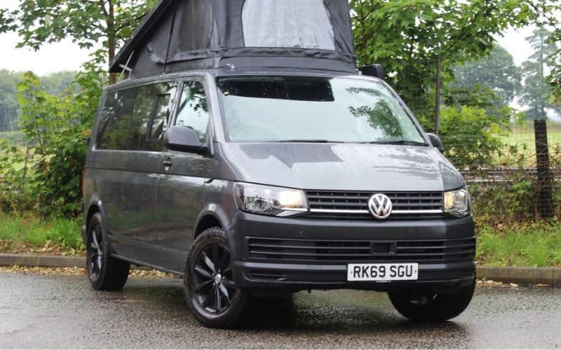 VW T6 Campervan Indium Grey Metallic Jack's Shack Campervans and