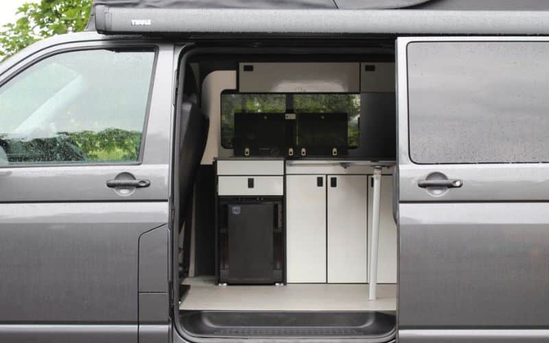 VW T6 Campervan Indium Grey Metallic Jack's Shack Campervans and
