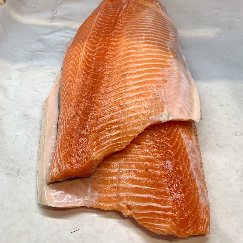 Fresh King Salmon Fillet Jack's Fish Spot
