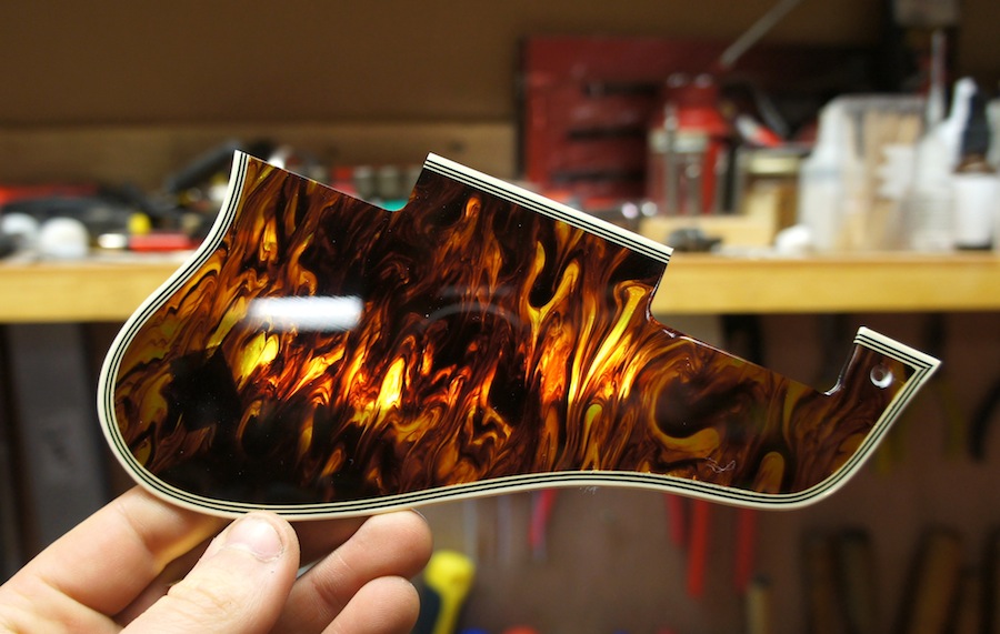 Pickguards With Binding for Archtop Instruments Jack's Instrument