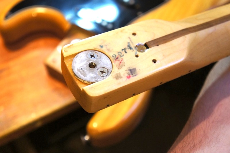 Neck Shim Making Jack's Instrument Services