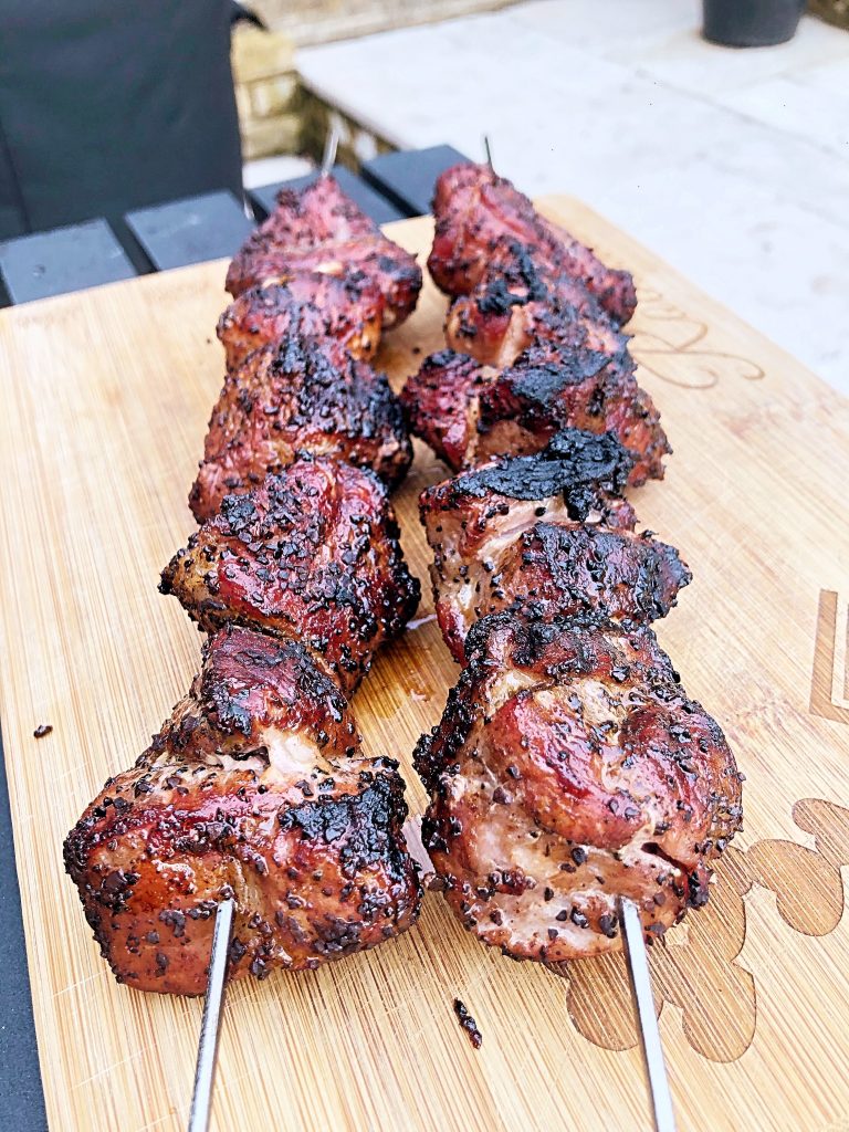 PORK SHOULDER KEBABS Jack's Meat Shack