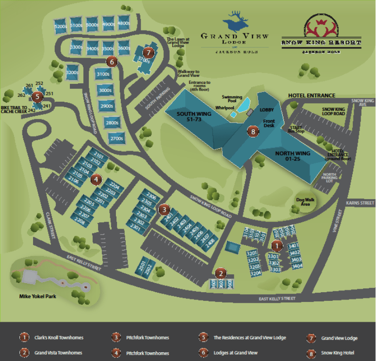 Jackson Hole Maps Jackson Hole Central Reservations