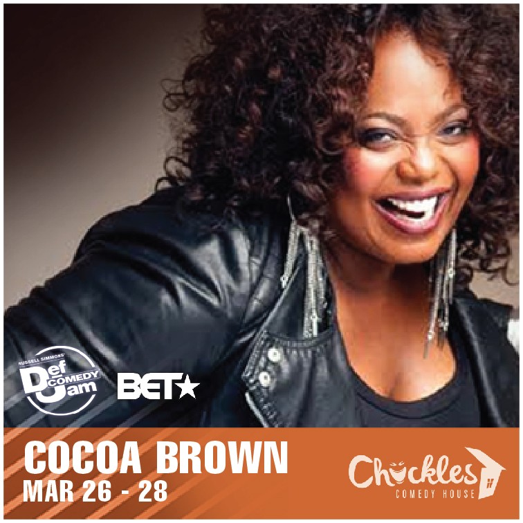 Cocoa Brown Chuckles Comedy House
