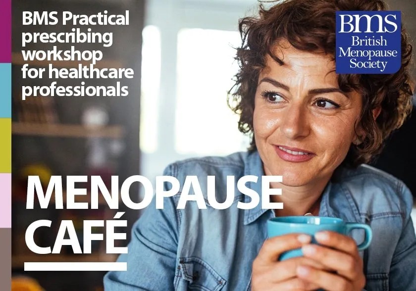 BMS Menopause Café brochure designed by JacksonBone