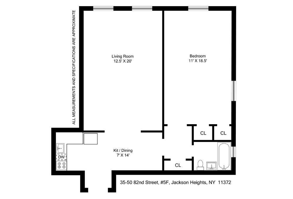 3550 82nd Street, 5F JACKSON HEIGHTS REAL ESTATE LISTINGS