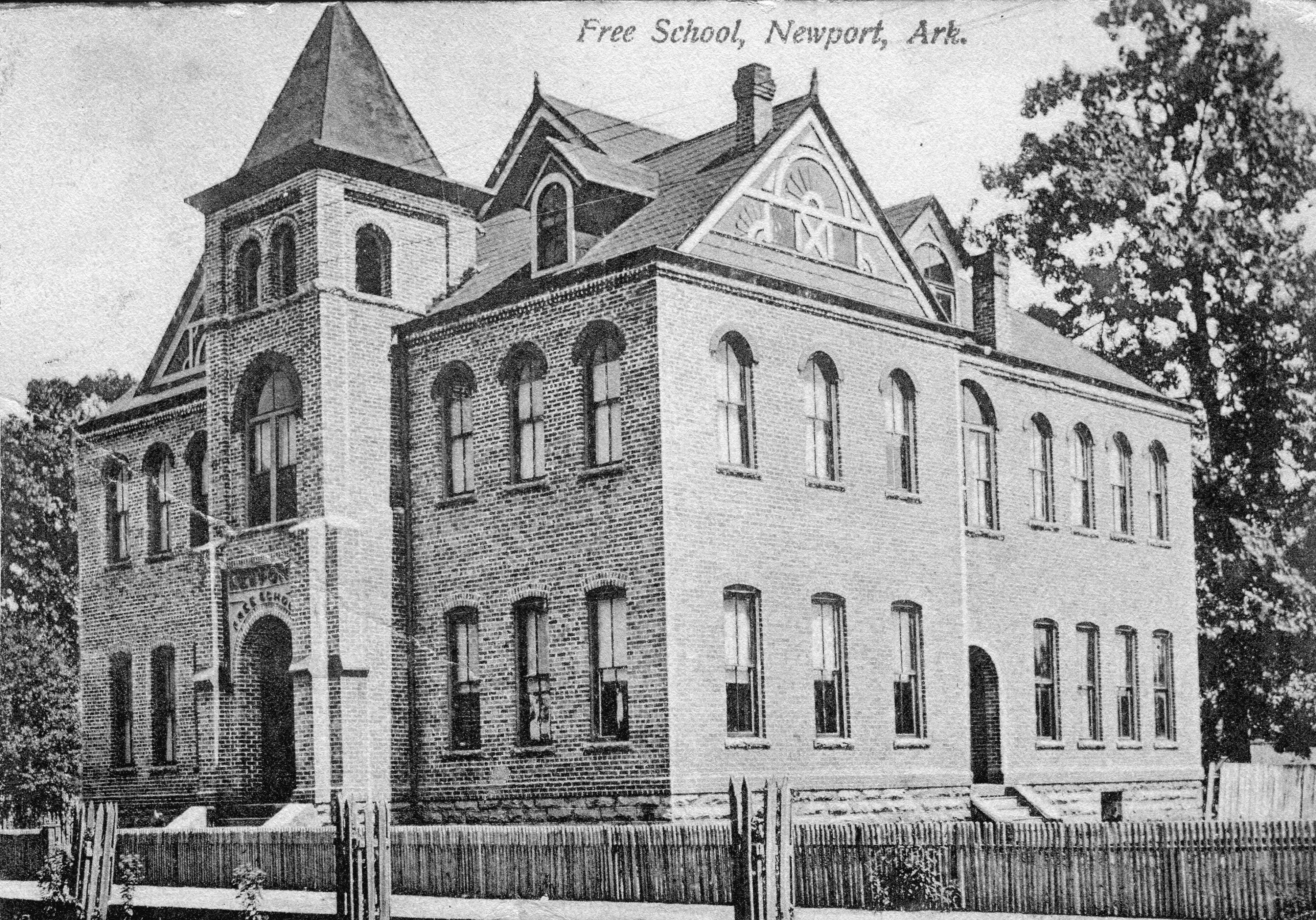 1900’s Newport Free School Jackson County Historical Society