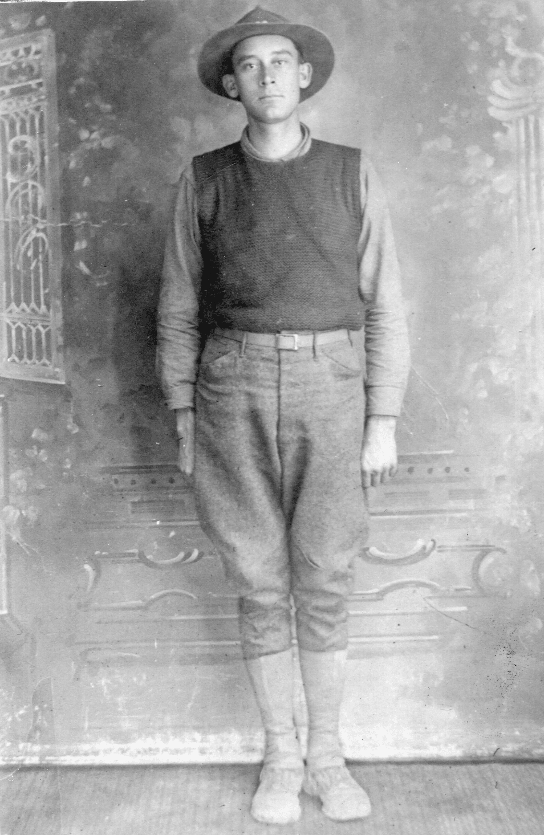 1917 Swifton Soldier Jackson County Historical Society