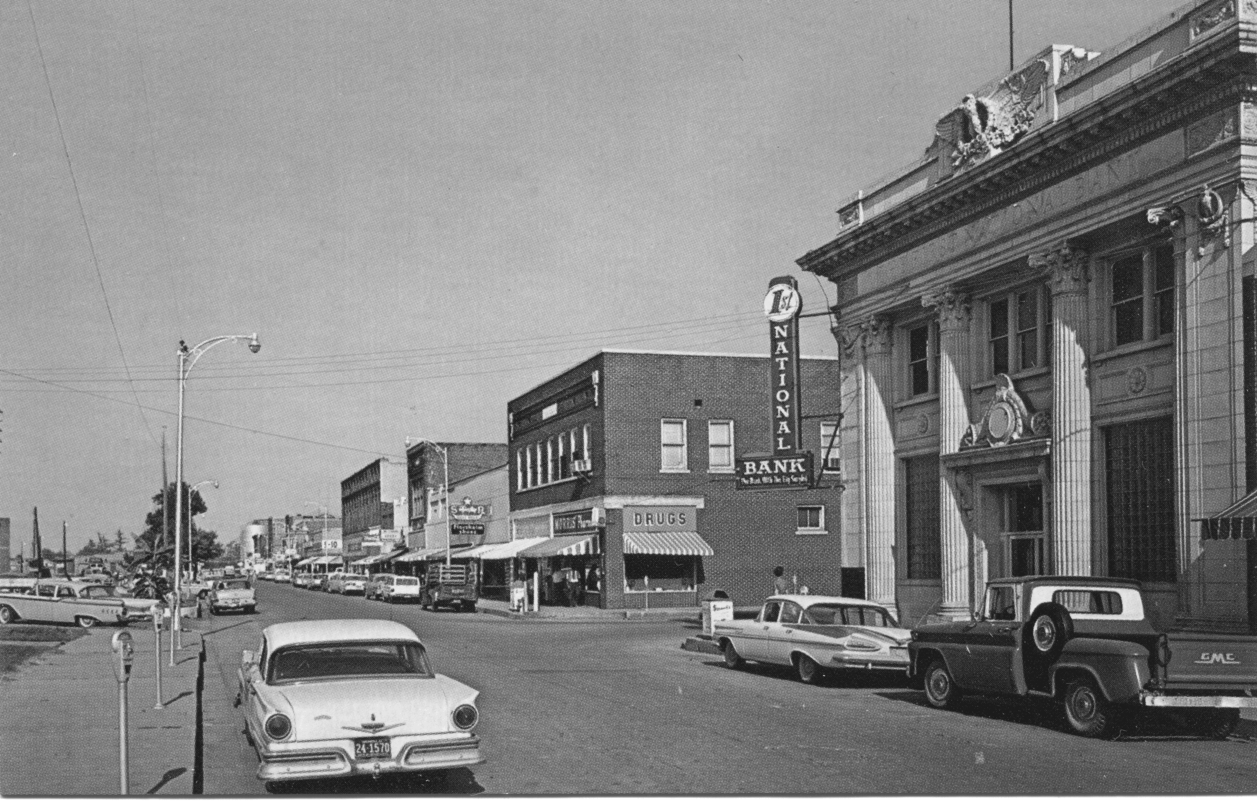 1950’s Downtown Newport Jackson County Historical Society
