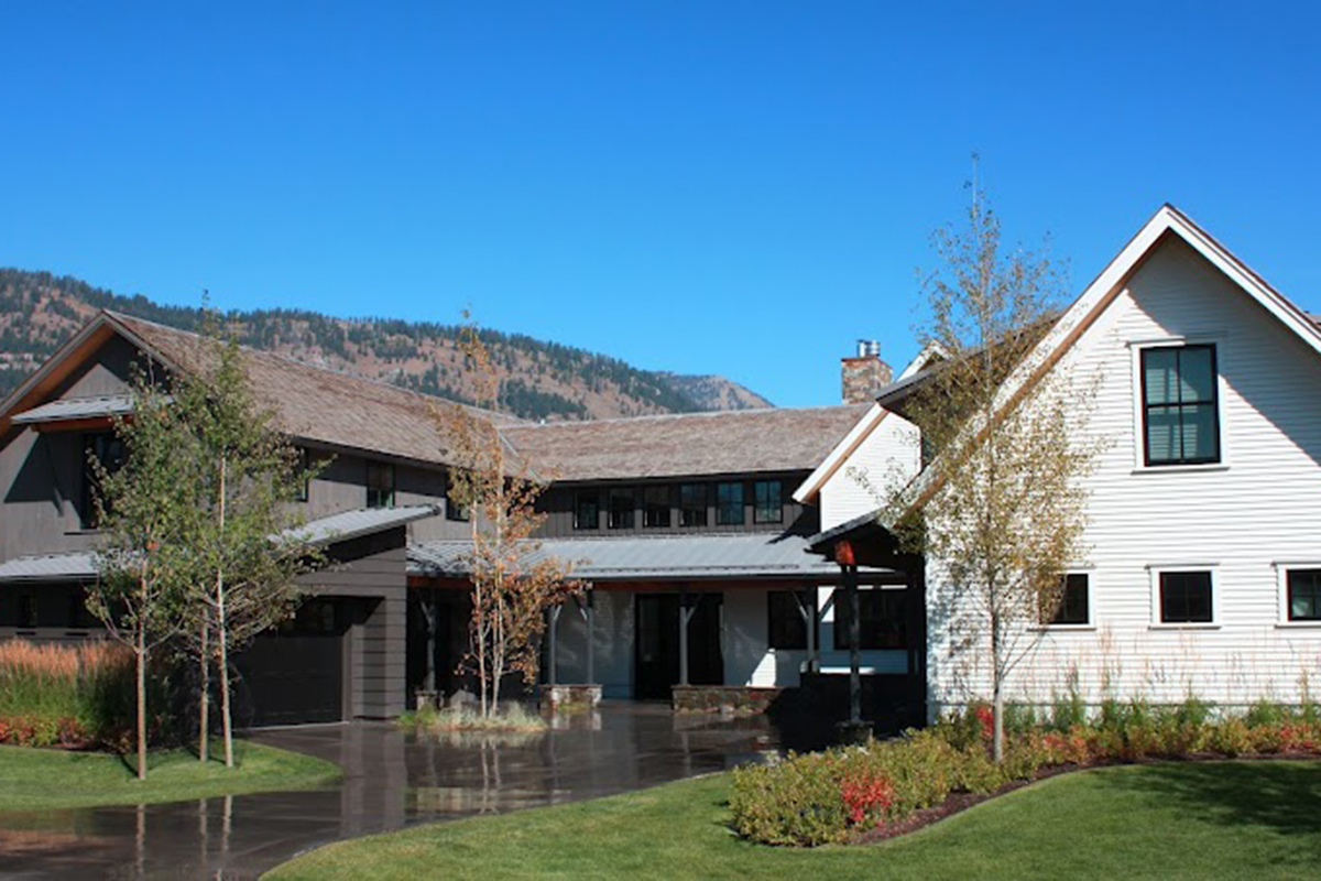 Wilson Meadows Farmhouse Jackson Hole Contracting