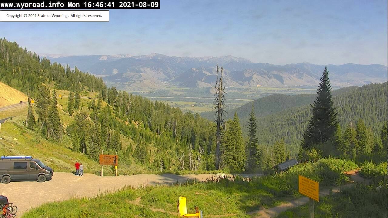 Smoke on Teton Pass is Mosquito Creek Fire JacksonHolePress