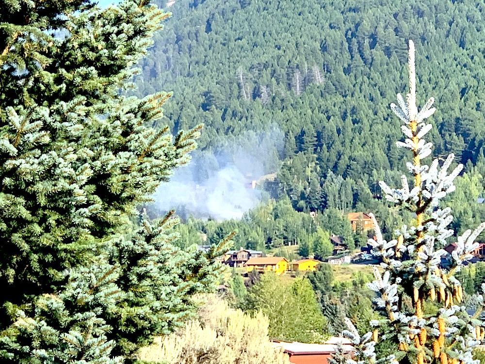 House catches fire on Pine Drive Jackson Hole Radio