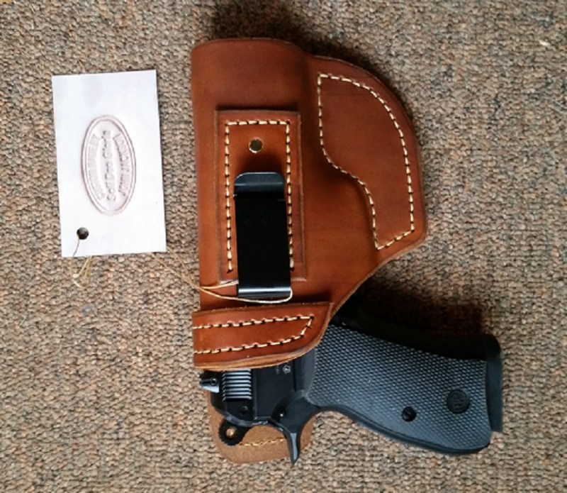 CZ P01 IWB holster Jackson LeatherWork, LLC