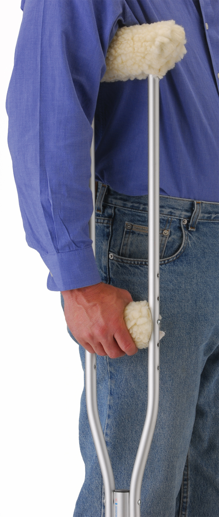 CRUTCH COVER SET FLEECE (2 PAIRS A SET) Jackson Medical Supply