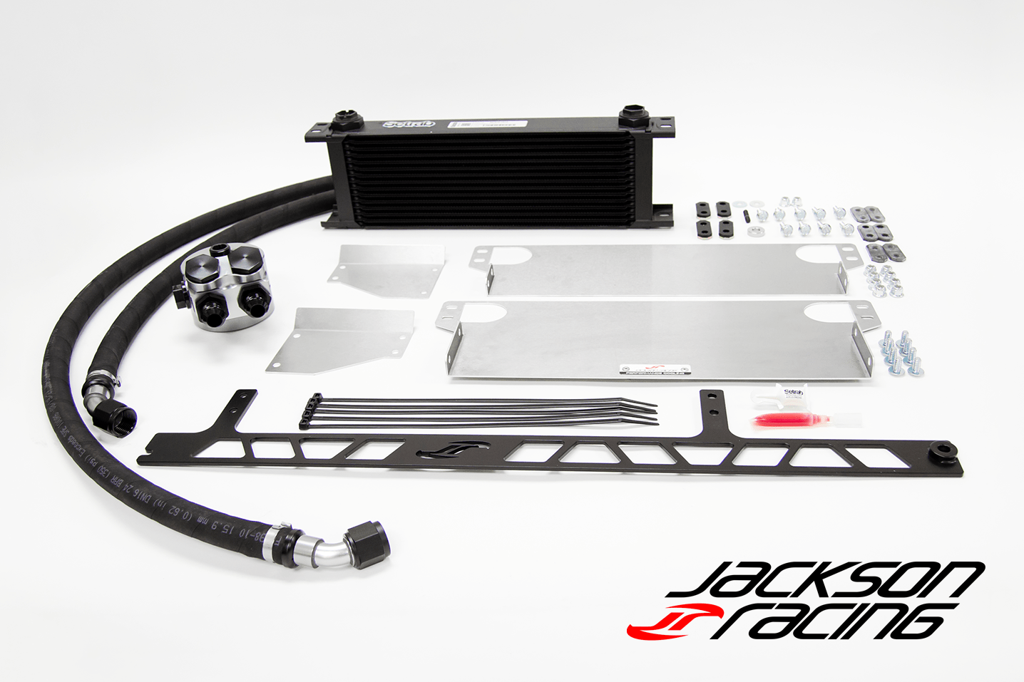 Jackson Racing Track Engine Oil Cooler Kit for 2022+ Toyota GR86