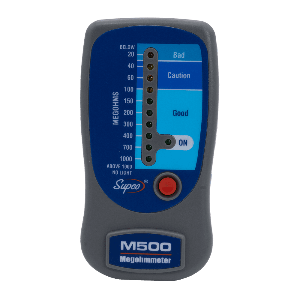 Supco M500 Insulation Tester Electronic Megohmmeter With, 55% OFF