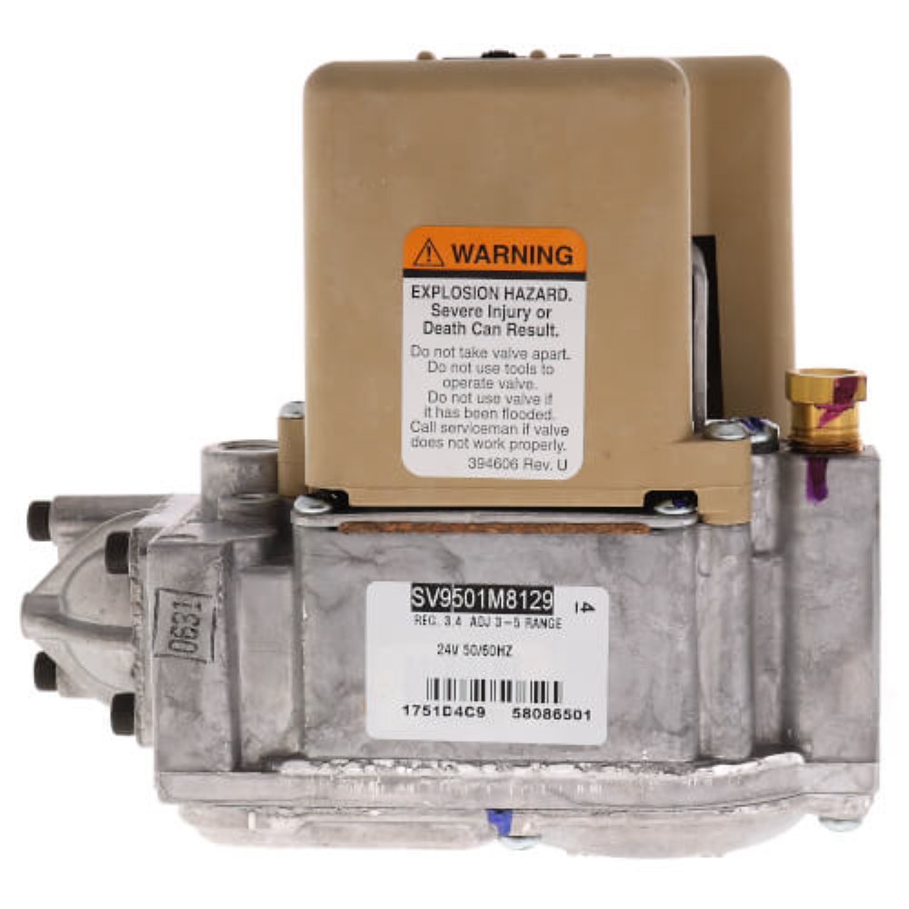 Honeywell SV9501M8129 Fast Opening Smart Gas Valve for Hot Surface Pilot