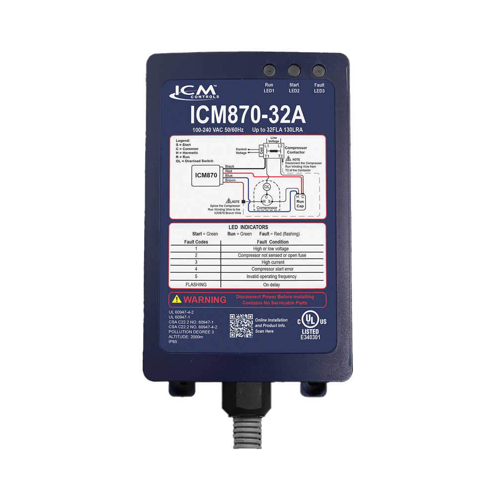 ICM Controls ICM870-32A Residential / Commercial Soft Starter