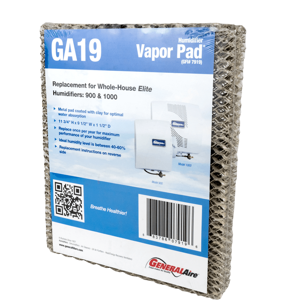 GeneralAire 7919 GA19 Genuine OEM Replacement Humidifier Vapor Pad