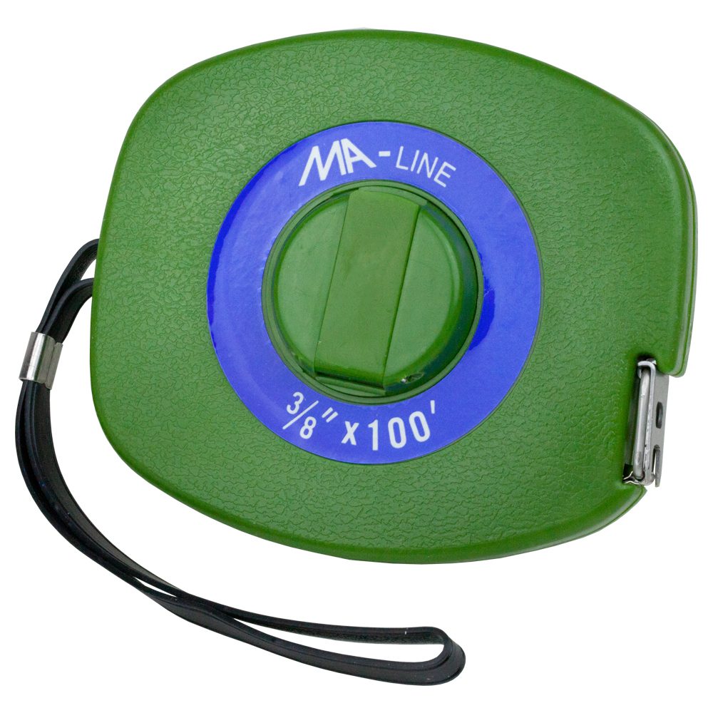 MALine MA0131100 3/8in by 100ft Steel Reel Tape Measure