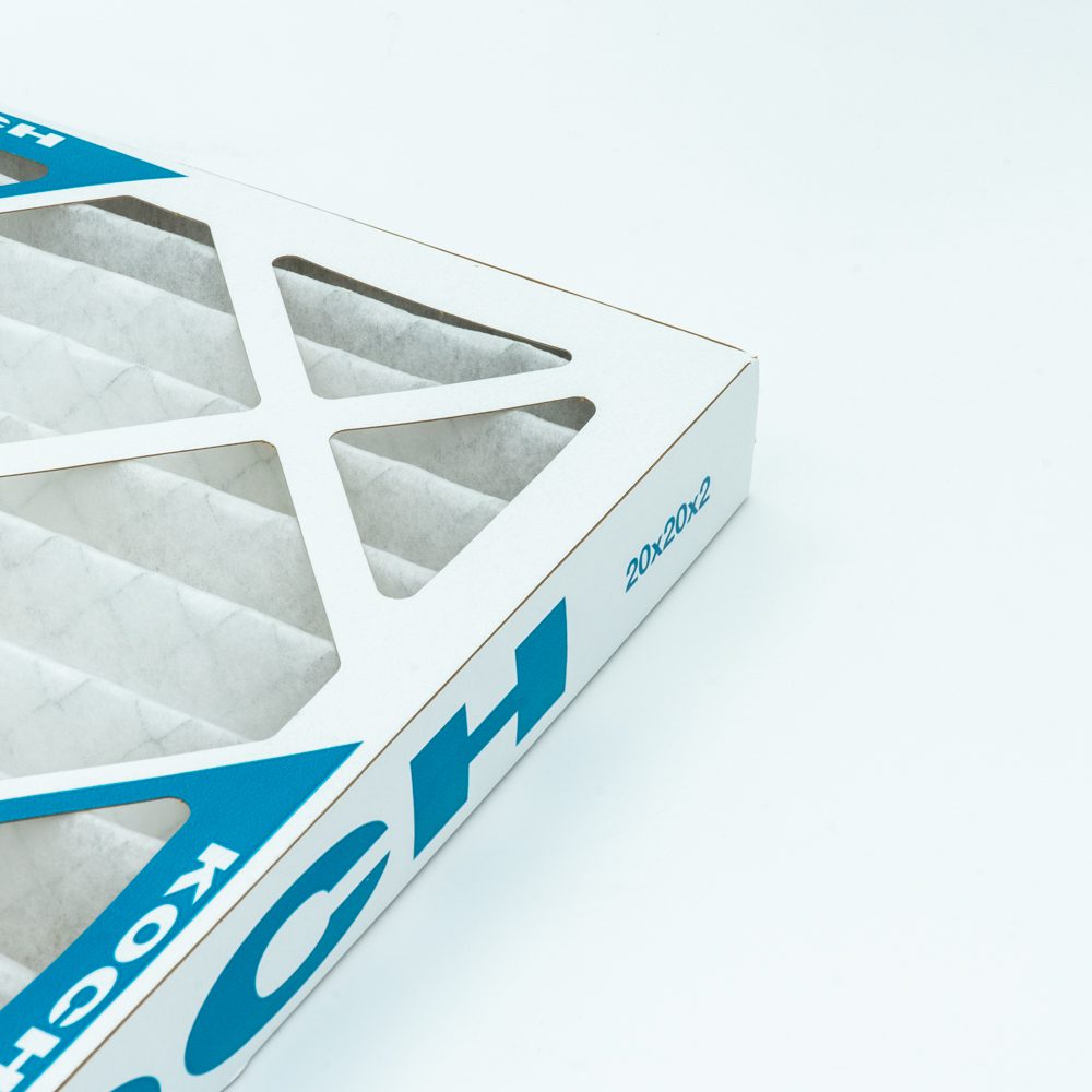 Koch 102700019 20x20x2 MERV 8 Pleated Panel Air Filter